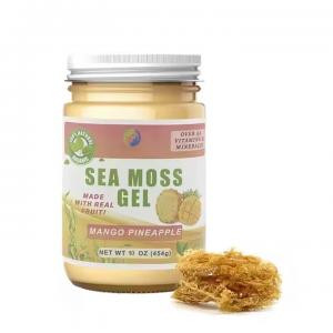 private label supplement irish sea moss vitamins pineapple gels organic bulk sea moss gel
