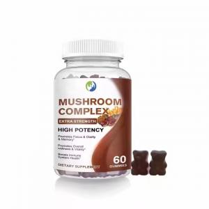 private label Nootropic Brain Supplements Lions Mane mushrooms Gummy Organic Mushroom Gummies